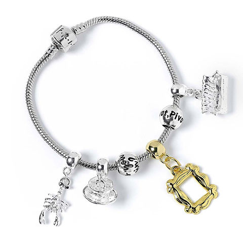 Bracelet Friends avec 4 Charms 