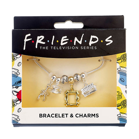 Bracelet Friends avec 4 Charms 