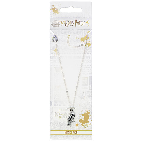 Collier Chouette Hedwige Harry Potter argent