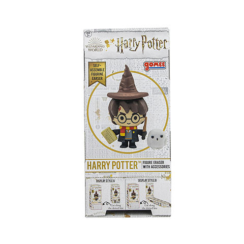 Figurine gomme Harry Potter et Hedwige