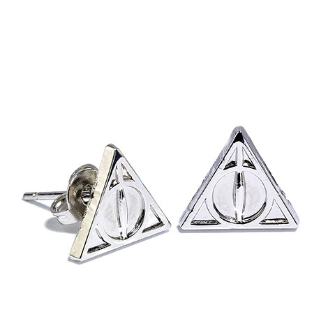 Lot Boucles d'oreilles Harry Potter Reliques de la mort Vif d'or et Quai 9 3/4