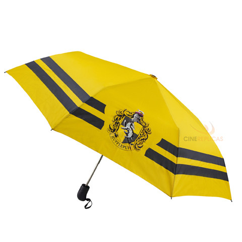 Parapluie Harry Potter Poufsouffle jaune et noir