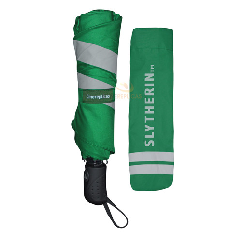 Parapluie Harry Potter Serpentard vert et beige