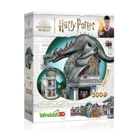 Puzzle 3D Harry Potter Banque de Gringotts 300 Pièces