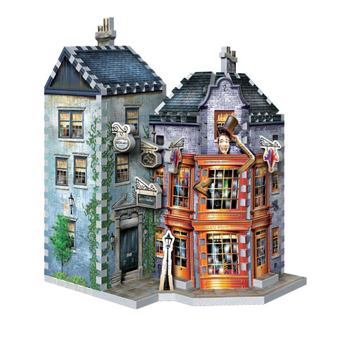 Puzzle 3D Harry Potter Boutiques Weasley et Daily Prophet 285 Pièces