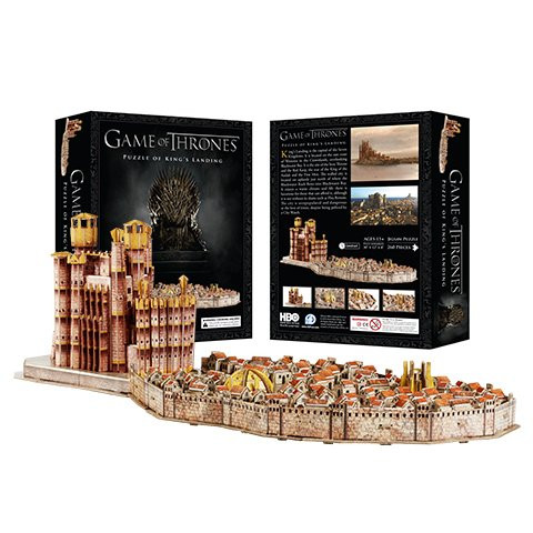 Puzzle 4D Game of Thrones Ville de Port Réal 260 pièces