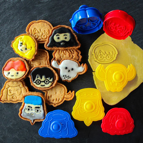 Set 6 emporte-pièces cookie Harry Potter