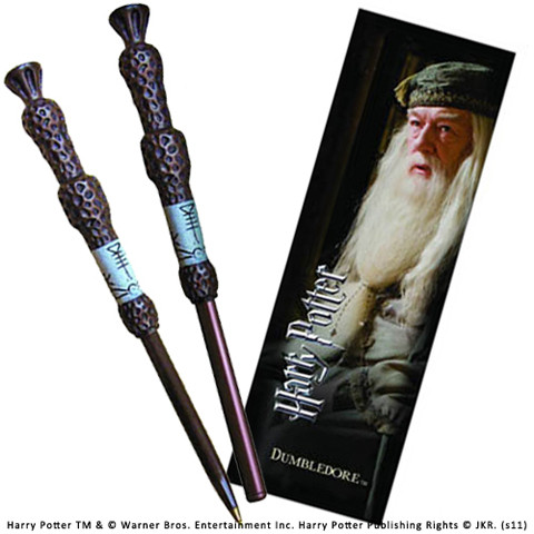 Stylo Baguette Dumbledore et marque page