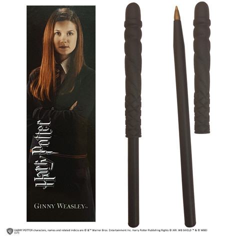 Stylo Baguette Ginny Weasley et marque page