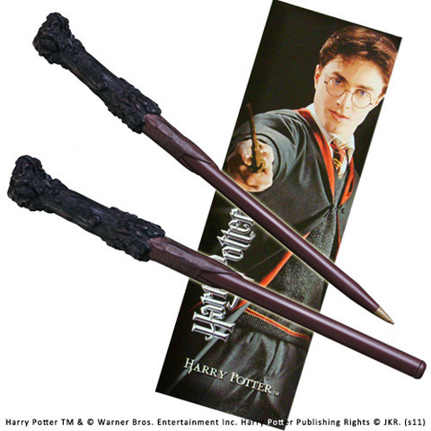 Stylo Baguette Harry Potter et marque page