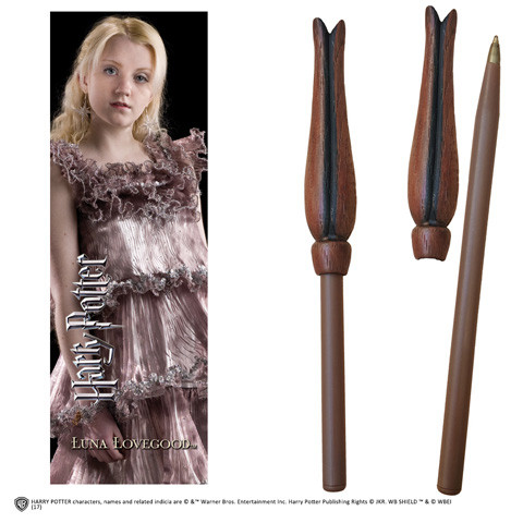 Stylo Baguette Luna Lovegood et marque page