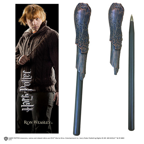 Stylo Baguette Ron Weasley et marque page