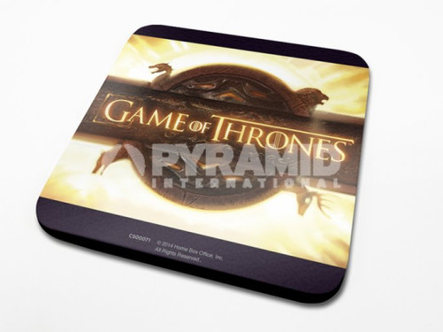 Sous-Verre Logo2 10 x 10cm Game of Thrones