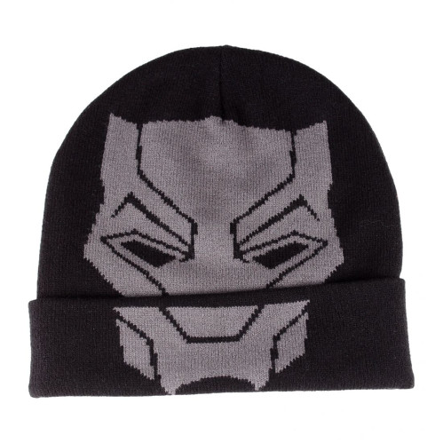 Bonnet noir logo Black Panther