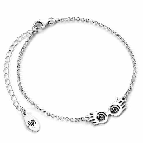 Bracelet Harry Potter Lunettes Luna Lovegood Argent 925