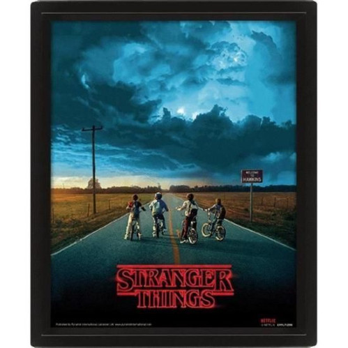Cadre Stranger Things Flagelleur mental 3D