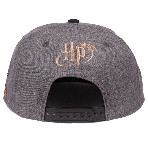 Casquette Grise Hogwarts School Patchs Harry Potter