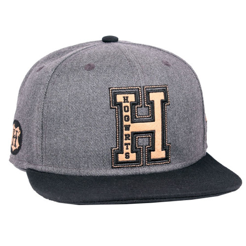 Casquette Grise Hogwarts School Patchs Harry Potter