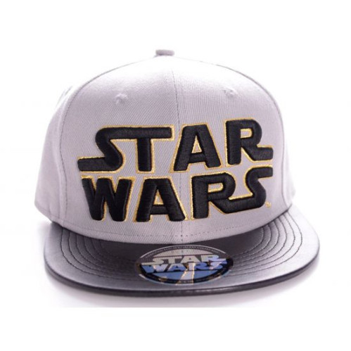 Casquette Grise Logo Noir Star Wars