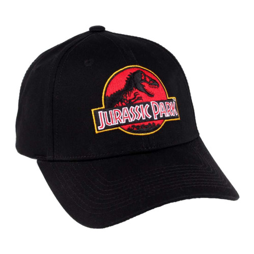 Casquette Noire Logo Jurassic Park