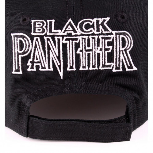 Casquette noire Black Panther