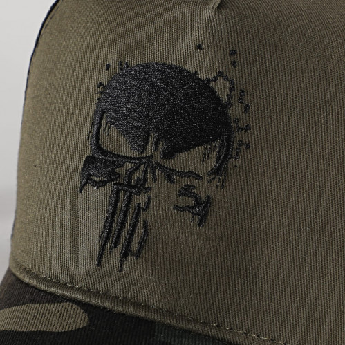 Casquette Punisher camouflage