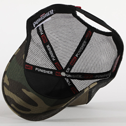 Casquette Punisher camouflage