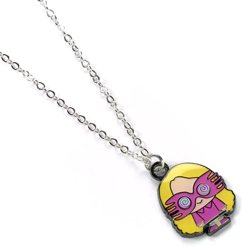 Collier Luna Lovegood chaine argent Harry Potter