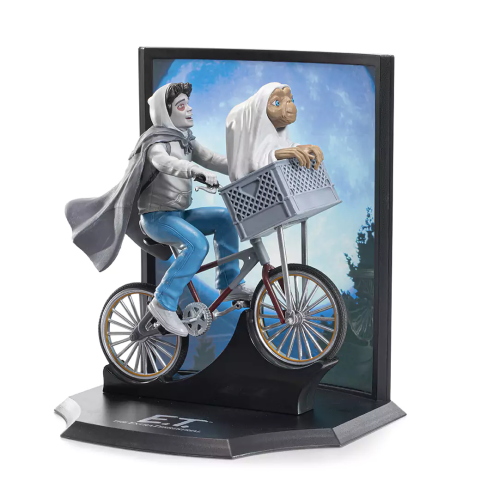 Figurine E.T et Elliott vélo