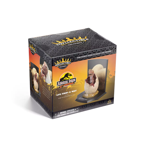Figurine Jurassic Park Bébé Velociraptor dans l'oeuf