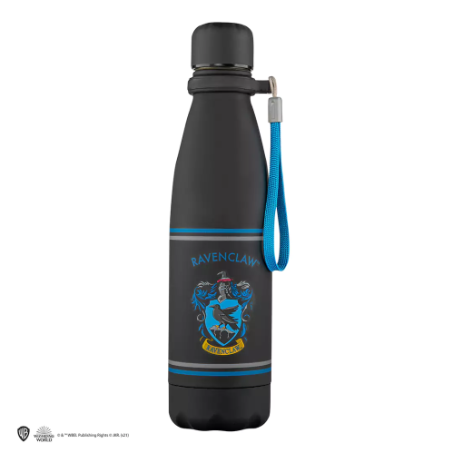 Gourde isotherme métal Harry Potter noire Serdaigle Blason