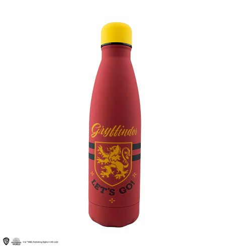 Gourde isotherme métal Harry Potter rouge Gryffondor let's go
