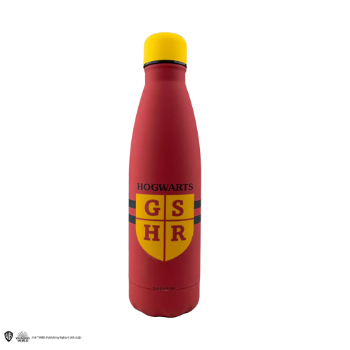 Gourde isotherme métal Harry Potter rouge Gryffondor let's go