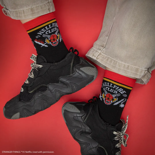 Lot 3 paires de chaussettes Stranger Things Hellfire