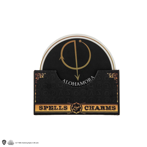 Lot de 4 Sous-Verre Harry Potter Sortilèges