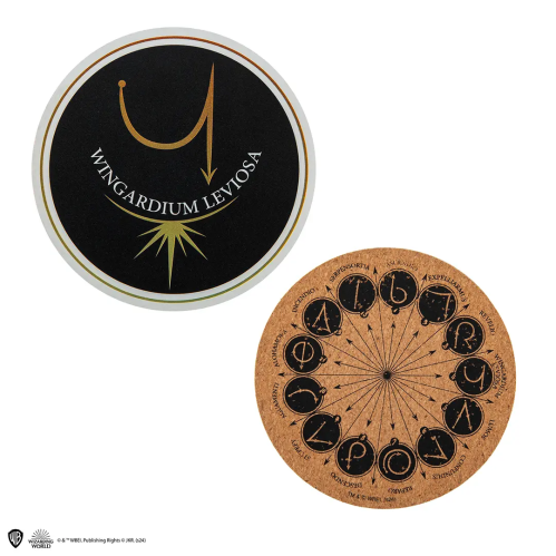 Lot de 4 Sous-Verre Harry Potter Sortilèges