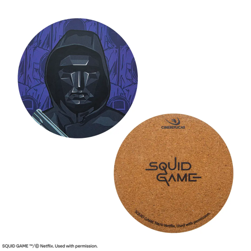 Lot de 4 sous-verre Squid Game