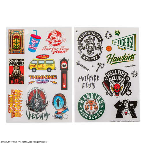 Pack 26 Stickers Stranger Things Saison 4
