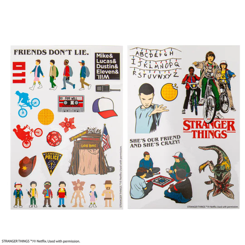 Pack 32 Stickers Stranger Things Saison 1