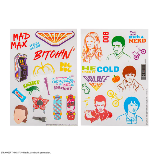 Pack 31 Stickers Stranger Things Saison 2