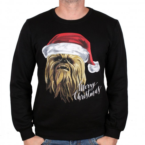 Pull de Noël Chewbacca Merry Christmas Star Wars