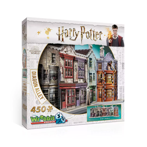 Puzzle 3D Harry Potter Chemin de Traverse 450 Pièces