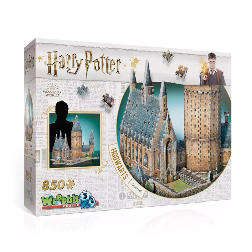 Puzzle 3D Harry Potter Grande Salle 850 Pièces
