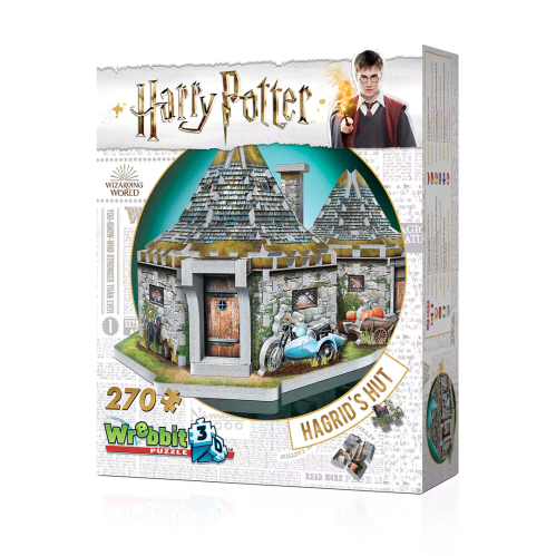 Puzzle 3D Harry Potter Hutte d'Hagrid 270 Pièces