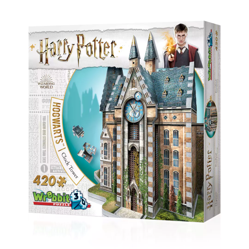 Puzzle 3D Harry Potter Tour de l'horloge 420 Pièces