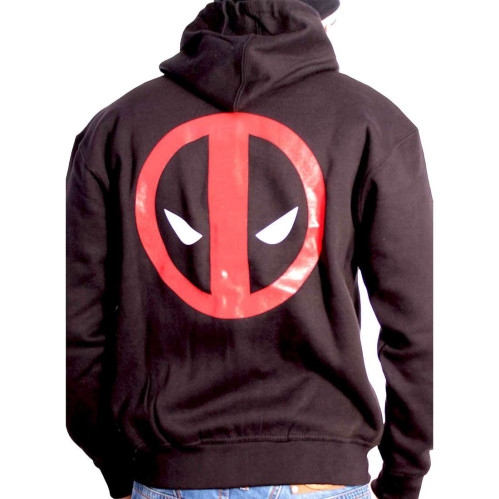 Sweat Deadpool zippé