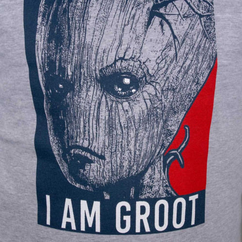 Sweat Groot Gardiens de la Galaxie gris