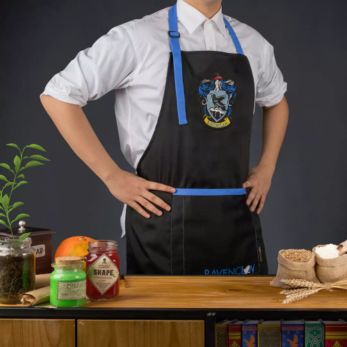 Tablier Serdaigle Harry Potter noir et bleu