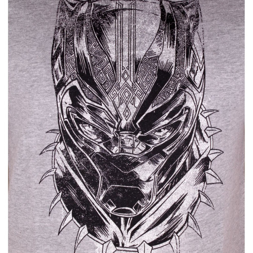 Tee-Shirt Face Black Panther