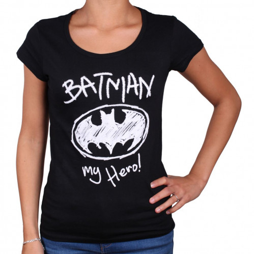 Tee-Shirt Femme My Hero Batman